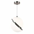 Cwi Lighting 1 Light Pendant With Polished Nickel Finish 1148P12-1-613